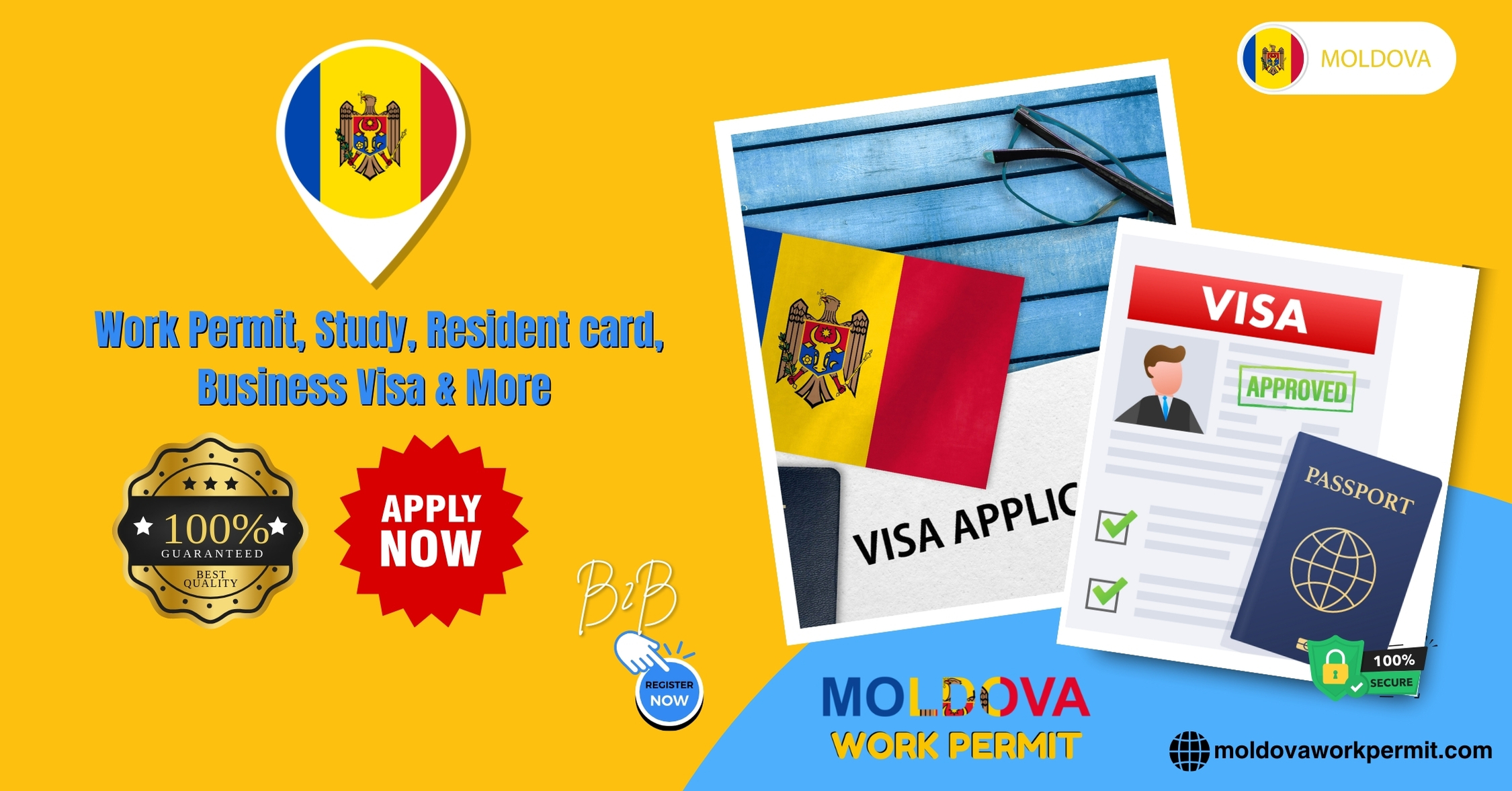 Essential Guide to Moldova Work Permit and Business Resident Visa for Citizens of Guinea